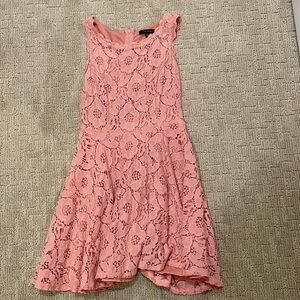Pink lace dress (size 3)